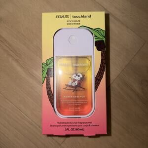 Peanuts x Touchland Coco Haze Power Essence Body & Hair Fragrance Mist 2 oz New